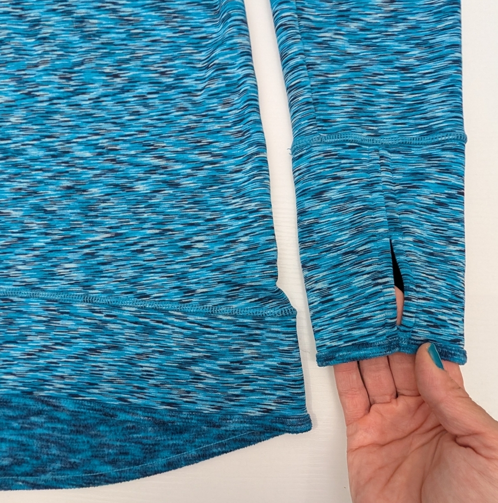 Athleta Tranquility Pullover Sweatshirt Cowl Neck… - image 7